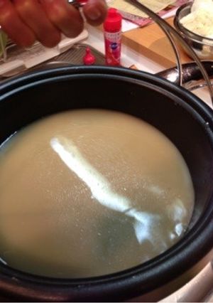 基本！白濁！圧力鍋で豚骨スープ☆ラーメン-レシピのメイン写真