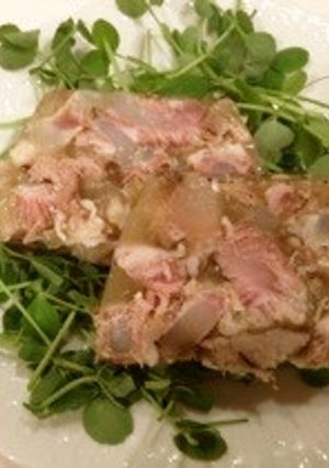 簡単！圧力鍋！ゼラチンなし豚肉のテリーヌ-レシピのメイン写真