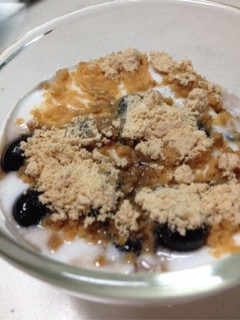 ⭐朝食に黒豆きな粉ヨーグルト⭐-レシピのメイン写真