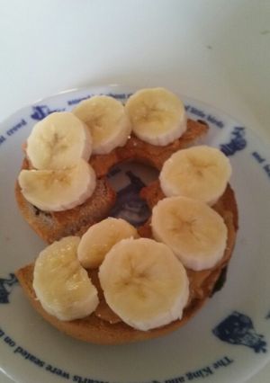 ピーナッツバターとバナナのサンドイッチ-レシピのメイン写真