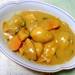 รูปของ 里芋☆豆乳　カレーシチュー