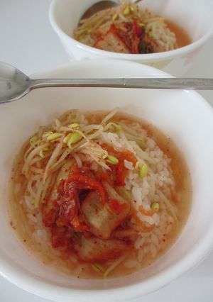 豆もやしクッパ（콩나물・국밥）-レシピのメイン写真