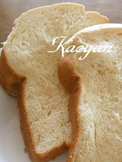 ふんわり食パン(ホームベーカリー使用)-レシピのメイン写真