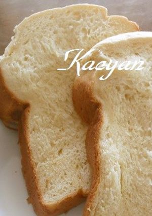 ふんわり食パン（ホームベーカリー使用）-レシピのメイン写真