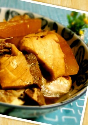 受験生の夕食♪かんぱち大根(圧力鍋)-レシピのメイン写真