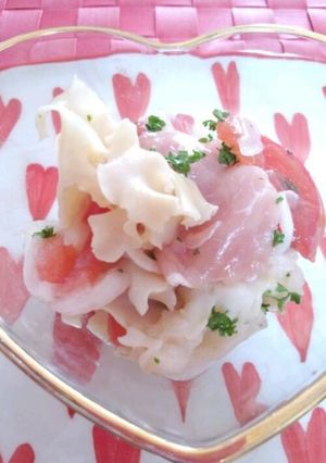 はなびらたけと生ハムのマリネ-レシピのメイン写真