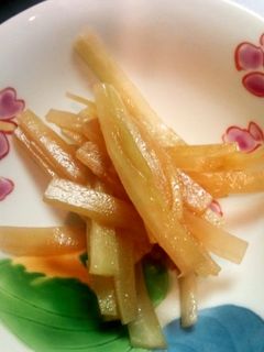 大根の皮のきんぴら-レシピのメイン写真