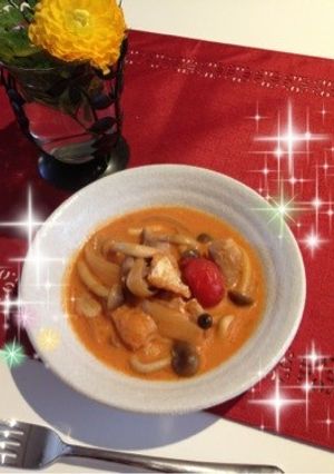 鳥肉のトマトクリーム煮-レシピのメイン写真
