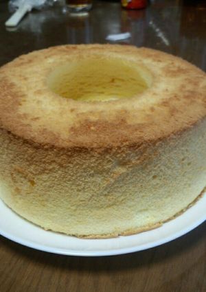 ふんわり簡単シフォンケーキ-レシピのメイン写真