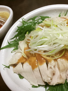 せいろ蒸し鶏肉の酢みそ和え-レシピのメイン写真