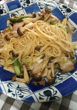簡単★しめじと豚バラ肉の和風パスタ☆-レシピのメイン写真