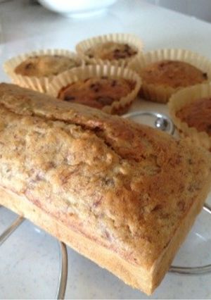 バター・砂糖なしのバナナケーキ-レシピのメイン写真
