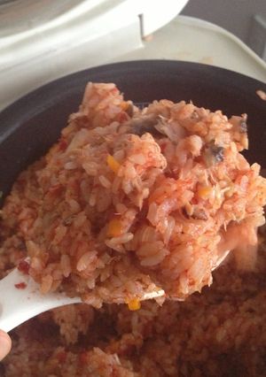 炊飯器で☆炊き込みトマトライス-レシピのメイン写真