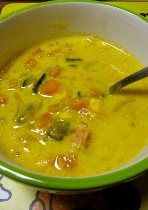 食べる♪かぼちゃのスープ♥ハロウィンにも-レシピのメイン写真