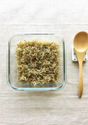 ご飯のお供、ちりめん山椒。-レシピのメイン写真