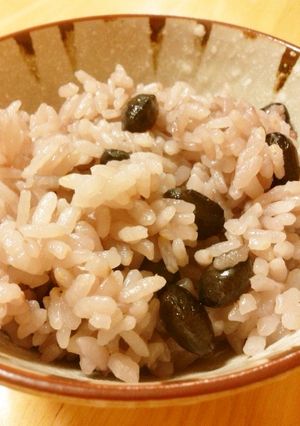 つやつや黒豆ご飯-レシピのメイン写真