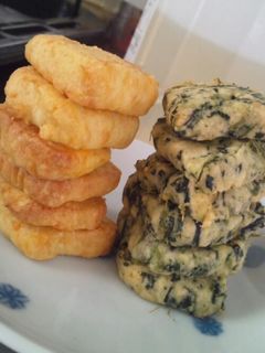 野菜クッキー(人参・ほうれん草)-レシピのメイン写真