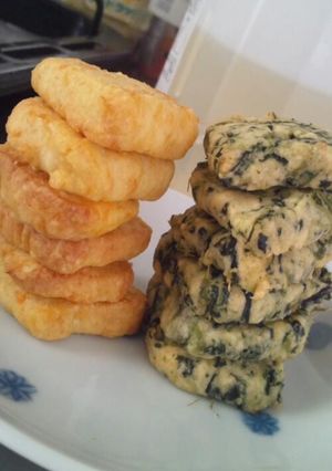 野菜クッキー(人参･ほうれん草)-レシピのメイン写真