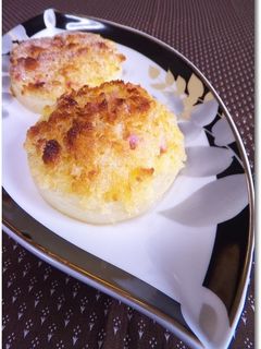 たまねぎのマヨ風パン粉焼き ベーコン入り-レシピのメイン写真