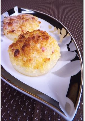 たまねぎのマヨ風パン粉焼き　ベーコン入り-レシピのメイン写真