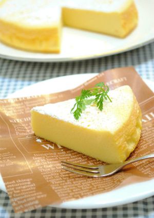 チョコと卵だけで作るホワイトチョコケーキ-レシピのメイン写真