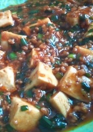 ニラ入り麻婆豆腐-レシピのメイン写真