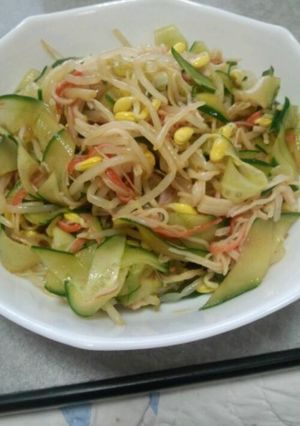 豆もやしのサラダ-レシピのメイン写真