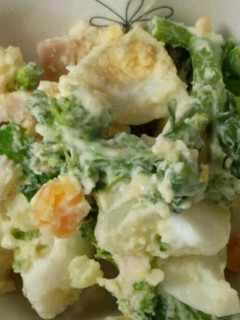 菜の花のポテトサラダ-レシピのメイン写真