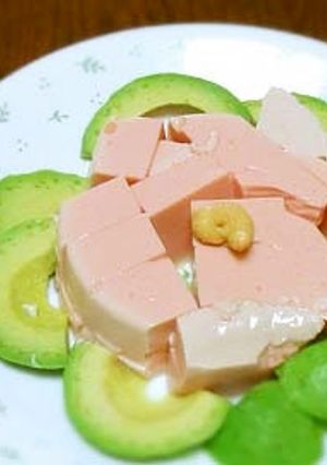 桜豆腐のサラダ-レシピのメイン写真