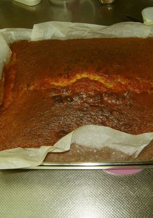 簡単ふわふわ★チョコバナナケーキ★-レシピのメイン写真