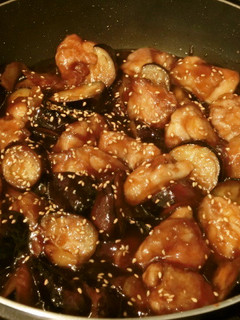 *鶏肉と茄子の南蛮酢炒め*-レシピのメイン写真