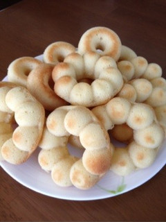 もちもち豆腐焼きドーナツ♡-レシピのメイン写真