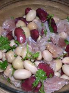 豆と生ハムのサラダ-レシピのメイン写真