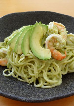 海老とアボカドの冷製パスタ(*´∀｀)-レシピのメイン写真