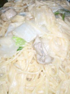 白菜のクリームパスタ-レシピのメイン写真