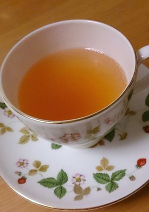 対花粉疲労★しそ＆梅干しのホットジュース-レシピのメイン写真