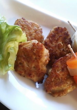 合挽き肉で◎ふわふわ豆腐ナゲット-レシピのメイン写真