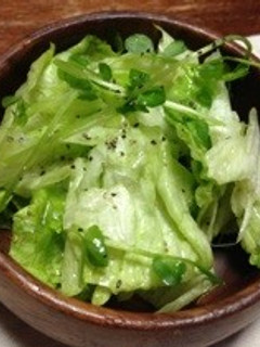 レタスサラダ☆簡単美味しい!-レシピのメイン写真