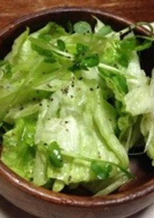 レタスサラダ☆簡単美味しい！-レシピのメイン写真