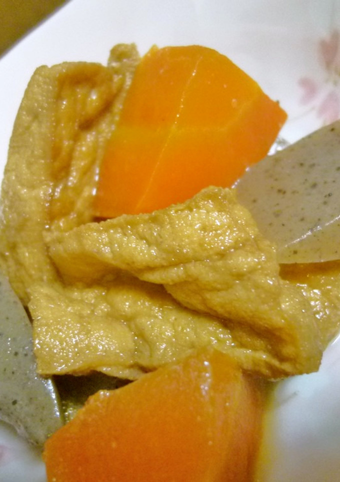 厚揚げとこんにゃくの煮物-レシピのメイン写真