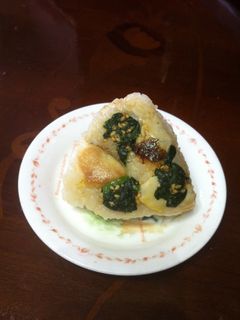 鰆の西京漬とほうれん草のお浸しおにぎり-レシピのメイン写真