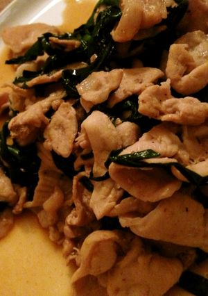 シンプルでおいしい♪豚にら炒め-レシピのメイン写真