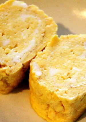 お弁当に♪納豆のタレで出汁巻き卵焼き-レシピのメイン写真