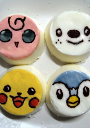 お絵描きミルクプリン【キャラスイーツ風】-レシピのメイン写真