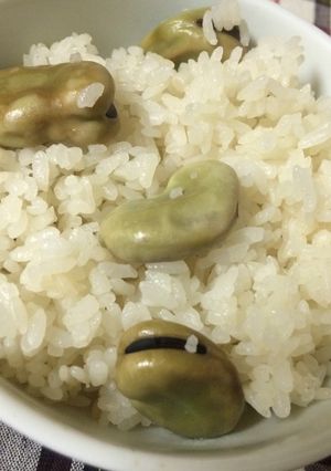 空豆ご飯-レシピのメイン写真