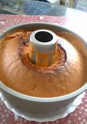 ふわんふわんのシフォンケーキ-レシピのメイン写真