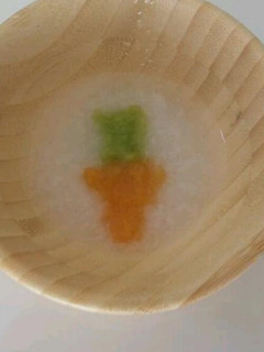 離乳食初期☆ニンジンのお粥-レシピのメイン写真