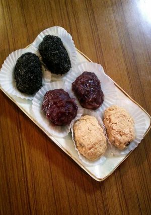 本格簡単ぼた餅*おはぎ お彼岸にも-レシピのメイン写真