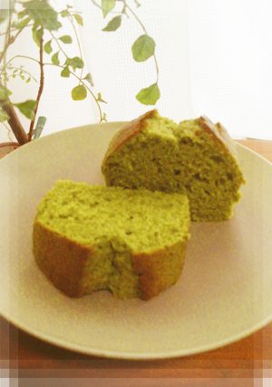 ふんわり♪抹茶パウンドケーキ-レシピのメイン写真