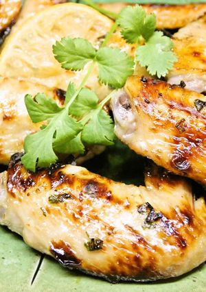 漬けて焼くだけ♪鶏のナンプラーレモン焼き-レシピのメイン写真